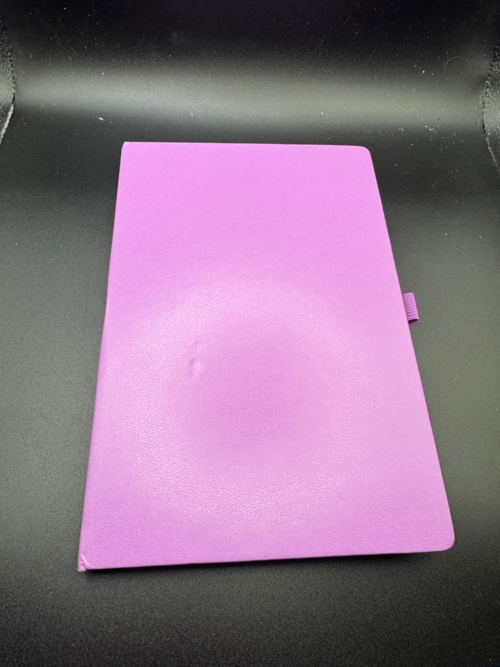 Purple Cover Journal with Pen Loop